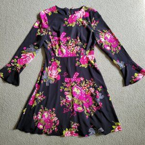 NWOT Betsey Johnson Floral Dress Size 2